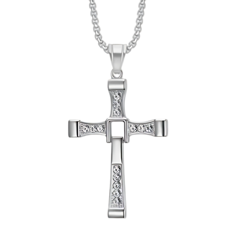 Collar | Cruz Fuerza Brillante