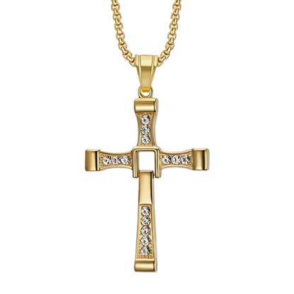 Collar | Cruz Fuerza Brillante